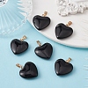 Spray Painted Glass Pendants GLAA-YW0001-99-5