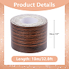 Self-Adhesive PVC Woodgrained Paper DIY-WH0632-19B-02-2