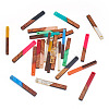 26Pcs 13 Styles Transparent & Opaque Resin & Walnut Wood Pendants RESI-TA0002-57-2