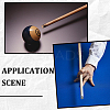 32Pcs 2 Style Plastic Billiards Cue Head Screw AJEW-CN0002-12-5