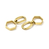 Ion Plating(IP) 304 Stainless Steel Charms STAS-F284-05G-1