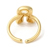 Brass Open Cuff Rings RJEW-U008-06R-G-3
