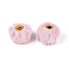 Imitation Rabbit Hair European Beads FIND-WH0126-574U-2