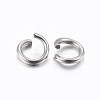 Tarnish Resistant 304 Stainless Steel Open Jump Rings STAS-H437-5x1mm-2