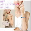 250Pcs 10 Styles Resin European Beads and Alloy Rhinestone European Beads FIND-SC0010-17-5
