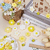 42Pcs 9 Styles Handmade Cotton Knitting Ornament Accessories DIY-WR0005-08-4