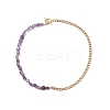 Mixed Natural Gemstone Beaded Necklaces NJEW-JN04156-5