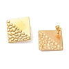 304 Stainless Steel Stud Earrings Findings EJEW-R151-01G-04-2