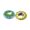 Handmade Millefiori Glass Beads LAMP-A155-01G-2