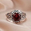 Alloy and Rhinestone Finger Rings for Women FS-WG94321-02-5