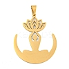 304 Stainless Steel Pendants STAS-Z076-12G-1
