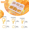 Zinc Alloy Lobster Claw Clasps DIY-YW0016-11A-3