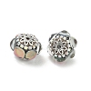 Acrylic Rhinestone Rondelle Beads CLAY-NH0003-02AS-08-2