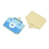 Medical Theme Alloy Enamel Pendants AL-CBA2919-03G-11A-2
