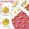 30Pcs Alloy Rhinestone Beads FIND-YW0009-05-3