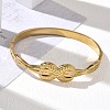 304 Stainless Steel Hinged Cuff Bangles SA-CBAB92B-13G-1