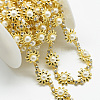 Wedding Dress Decorative Brass Rhinestone Chains CHC-R127-74-1