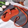 1 Set Portable Travel Leather Eyeglass Storage Cases AJEW-CN0002-45E-4