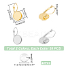 DIY Blank Dome Earring Making Kit STAS-UN0047-79-3