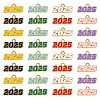 80Pcs 8 Colors Alloy Enamel Pendants ENAM-CJ0006-86-1
