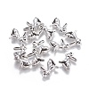 Tibetan Style Alloy Rabbit Pendants X-TIBEP-1437-AS-LF-2