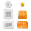 3Pcs 3 Styles DIY Silicone Bread Fondant Molds SIMO-TA0001-19-1