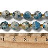 Natural K2 Stone Beads Strands G-K387-A06-02-5