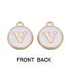 Golden Plated Alloy Charms ENAM-SZ0001-25A-V-2