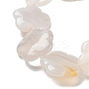 Natural White Agate Beads Strands G-F769-G01-02-4