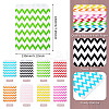 40Pcs 8 Colors Kraft Paper Bags CARB-TA0001-11-3