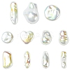 22Pcs 11 Styles ABS Plastic Imitation Baroque Pearl Beads FIND-CJ0005-37-1