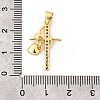 Brass Micro Pave Cubic Zirconia Pendants KK-I359-11G-3