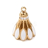 304 Stainless Steel Enamel Pendants LS-STAS-B112-01G-04-1