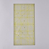 Acrylic Quilters Ruler AJEW-WH0121-41-1