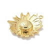 Rack Plating Brass Pendants KK-G515-39B-G-2