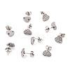 Non-Tarnish 304 Stainless Steel Stud Earring Findings STAS-I183-04A-P-1