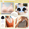 9 Pairs 3 Colors Triangle Sponge Bra Pads Inserts DIY-BC0016-70B-5
