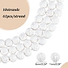 Synthetic Lava Rock Beads Strands G-S247-6mm-08-1-2
