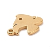 304 Stainless Steel Charms LS-STAS-G287-07G-3