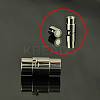 Tarnish Resistant 304 304 Stainless Steel Magnetic Clasps X-STAS-C010-1-1