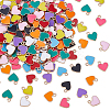 200Pcs Alloy Enamel Charms ENAM-WR0001-21-1