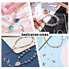 180Pcs 3 Colors Iron Open Jump Rings IFIN-FH0001-52-6