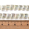 Electroplate Glass Beads Strands EGLA-H108-01A-AB07-2