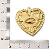 Ion Plating(IP) 304 Stainless Steel Pendant Rhinestone Settings STAS-H225-06G-3