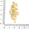 Ocean Brass Micro Pave Cubic Zirconia Pendants LS-KK-K411-04A-G-3