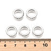 Brass Rhinestone Spacer Beads RB-H252-01P-4