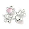 UV Plating Alloy Pendants FIND-M033-12P-2