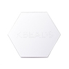 Hexagon Mirror Wall Stickers AJEW-XCP0002-07-2