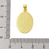 Rack Plating Brass Pendants KK-S380-42G-G-3
