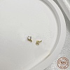 925 Sterling Silver Micro Pave Clear Cubic Zirconia Charms STER-P054-11A-G-1